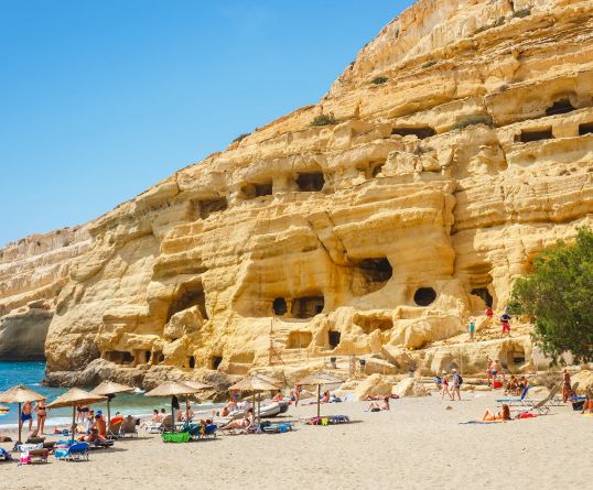 Matala beach